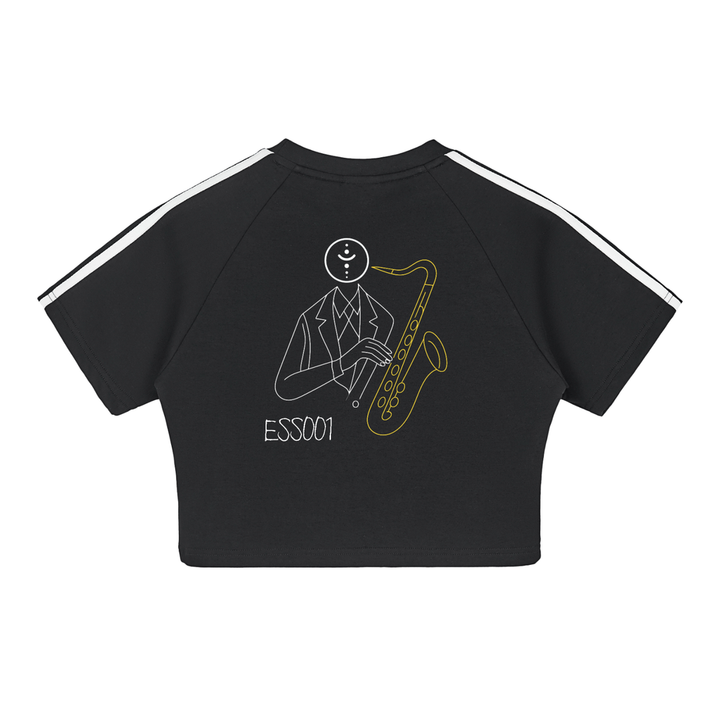 Taped Cooling Performance Crop Top
