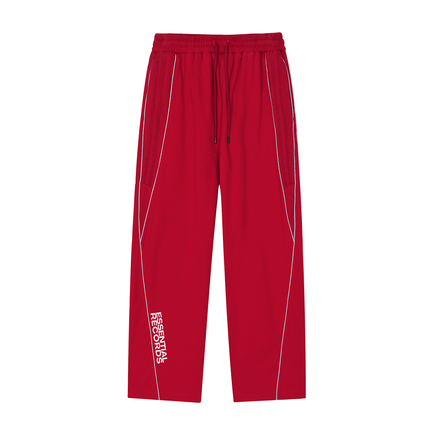 Reflection Striped Straight-Leg Sweatpants