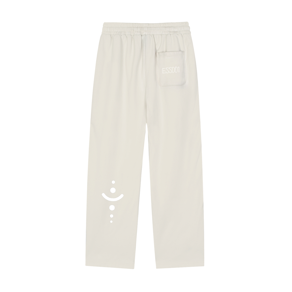 Reflection Striped Straight-Leg Sweatpants